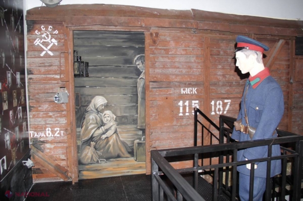 FOTO // Subsolul TERORII. Cum arată expoziția OCUPAȚIEI sovietice din Chișinău