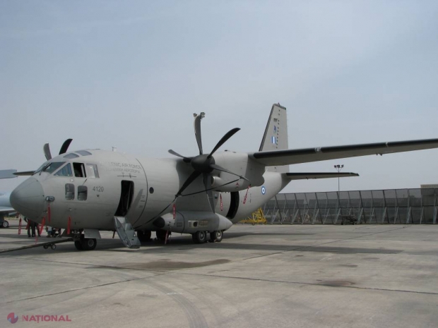 Un avion MILITAR a aterizat la Chișinău