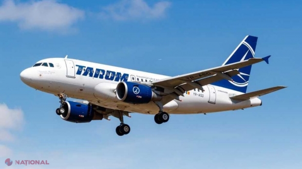 Un avion care zbura spre Chișinău a fost lovit de FULGER. Aeronava companiei „TAROM” a fost nevoită să revină pe Aeroportul „Henri Coandă” din București