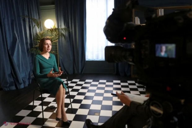 Preşedintele Maia Sandu, interviu pentru Reuters: „Aderarea la UE este alegerea noastră şi am comunicat Rusiei acest lucru''