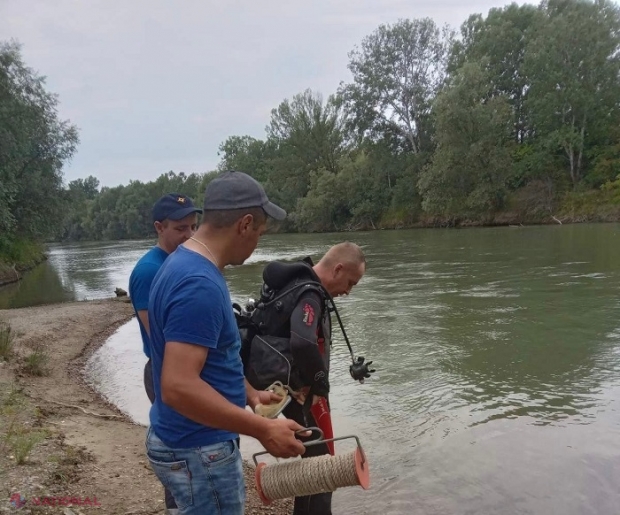 Un copil de 14 ani s-a înecat în Prut, la Ungheni