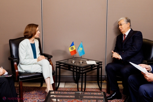 R. Moldova și Kazahstan își vor intensifica COOPERAREA în domeniul energetic și agricol. Înțelegerile la care au ajuns Maia Sandu și Kassym-Jomart Tokayev