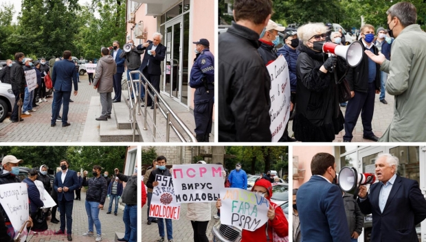 VIDEO, FOTO // Ample ACȚIUNI DE PROTEST în toate raioanele R. Moldova. Cetățenii R. Moldova, susținuți de Partidul „ȘOR”, i-au cerut lui Dodon să demisioneze: „Guvernare este mai periculoasă decât COVID-19”