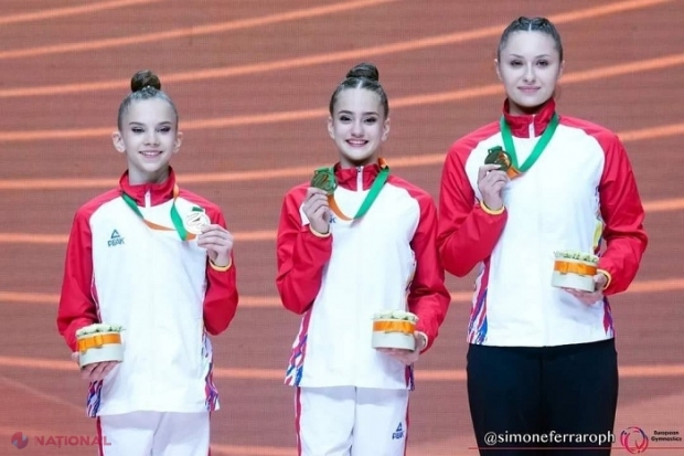 România, performanță istorică: Este campioană europeană la gimnastică ritmică