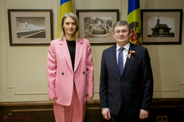 Spicherul Igor Grosu, întrevedere cu președinta Senatului României, Alina Gorghiu: „Datorită sprijinului României fiecare cetățean al R. Moldova are acum LUMINĂ în casă”