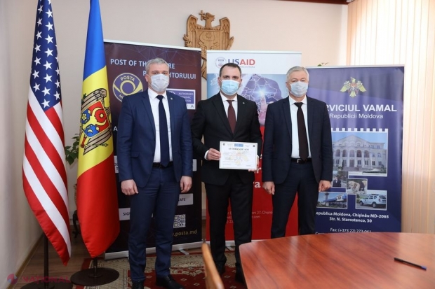 FOTO, VIDEO // Î. S. „Poșta Moldovei” a obținut statut de agent economic autorizat. Este o PREMIERĂ pentru R. Moldova