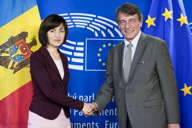 Președintele PE, către Maia Sandu: „Trebuie să demonstrați că aveți un sistem politic pluralist și acesta va fi primul act al CREDIBILITĂȚII dumneavoastră”