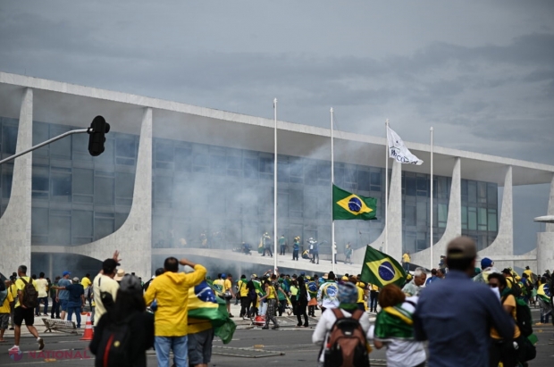 Tentativă de lovitură de stat în Brazilia. Palatul Prezidențial a fost DEVASTAT și jefuit de „bolsonarişti”
