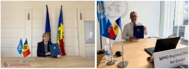 ACORD // OMS s-a angajat să asigure accesul R. Moldova la medicamente și vaccinuri esențiale, precum și să consolideze sistemul de sănătate din republica noastră