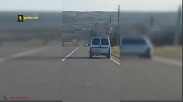 VIDEO // Cum conducea un șofer pe drumurile din nordul R. Moldova: A fost reclamat imediat la Poliție