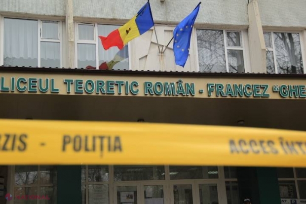 Autorul alertei cu bombă  la Liceul „Gheorghe Asachi” a fost IDENTIFICAT şi reţinut