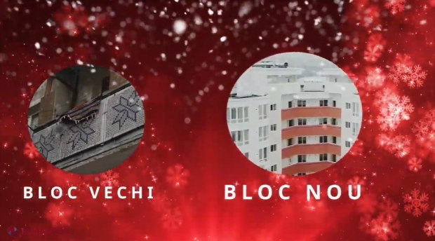 VIDEO // Campanie SOCIALĂ de Crăciun: PROIMOBIL.MD îți schimbă apartamentul vechi pe unul în bloc nou!