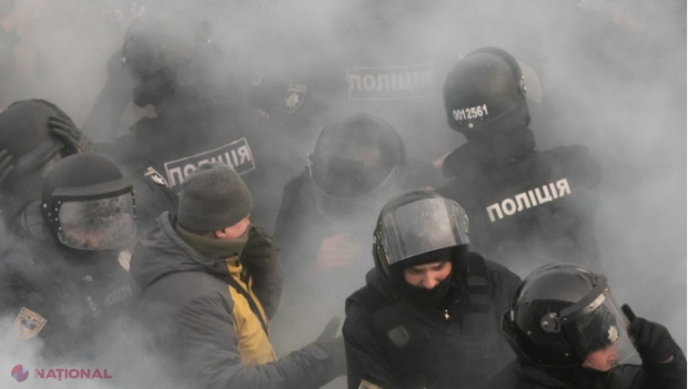 Poliţia din Ucraina a arestat un grup de persoane suspectate că pregăteau revolte în masă pentru a destabiliza țara