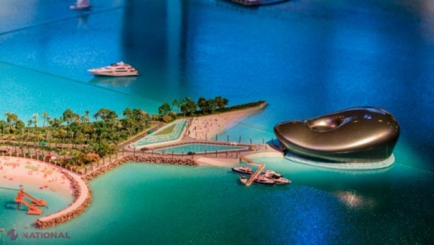 FOTO // Orașul pe mare, proiect de 1,7 miliarde de dolari, cu care Dubaiul vrea să atragă turiștii cu bani și chef de distracție