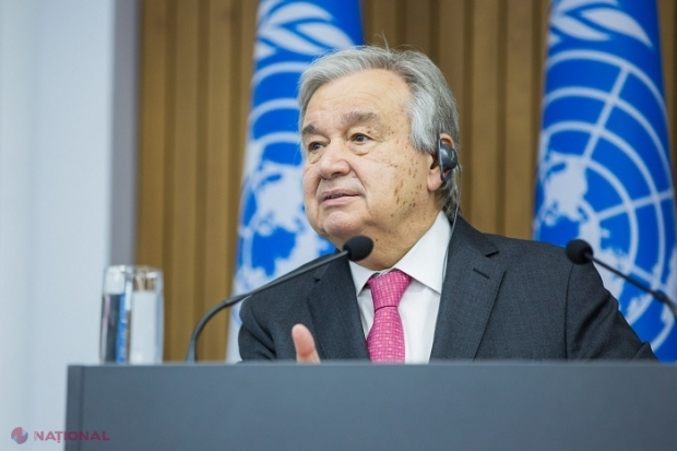 Secretarul general al ONU, la Chișinău: „R. Moldova are nevoie de sprijin financiar masiv”