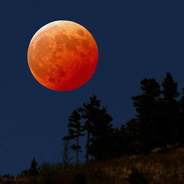 Luna va fi roșie în următoarele zile și va oferi un spectacol extraordinar