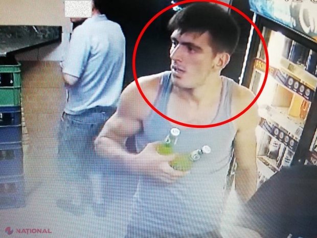 FOTO, VIDEO // Recunoașteți acest bărbat din imagini? Este căutat de Poliție, după ce ar fi jefuit un tânăr în Chișinău
