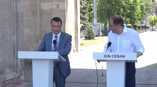 A patra rundă de dezbateri între Ceban și Năstase. Tema discuțiilor: „Sănătate, educație și protecție socială”