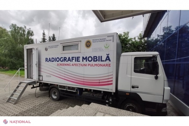 UTIL // În ce localități din R. Moldova veți putea efectua gratuit, în această săptămână, examenul radiologic al cutiei toracice și screeningul glandei mamare