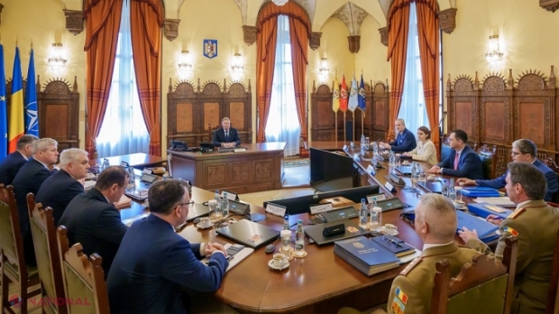 Consiliul Suprem de Apărare a Țării din România solicită creșterea prezenței NATO în dreapta Prutului pentru a putea sprijini și R. Moldova, stat vulnerabil în fața războiului declanșat de Federația Rusă ​