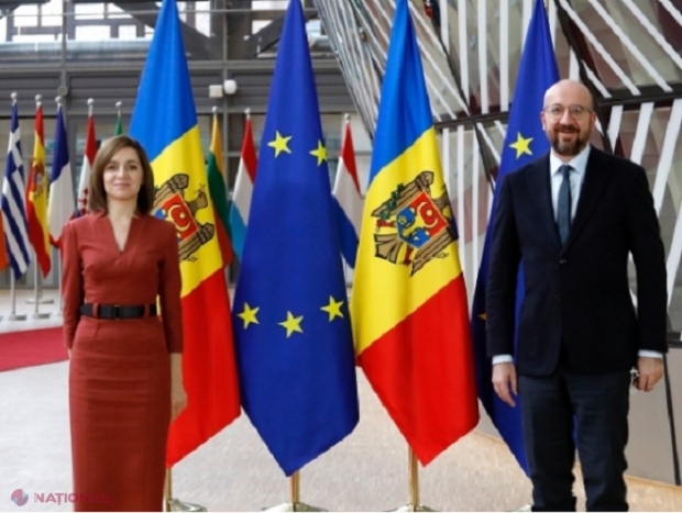 Maia Sandu, discuție cu președintele Consiliului European, Charles Michel, despre sitiația din regiune: Oficialul de la Bruxelles a exprimat unitatea UE privind criza din Ucraina
