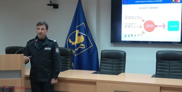 OFICIAL // Cele aproape 150 de alerte false cu BOMBĂ au vizat 880 de clădiri din R. Moldova: Mii de polițiști și mașini implicate în verificări