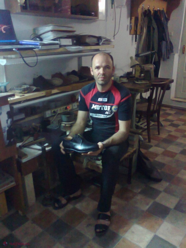 Pantofii exclusivi marca Valentin Frunză se vor muta în centrul capitalei