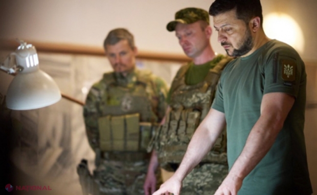 Înaltul comandament militar al Ucrainei, reunit la Dnipro. Zelenski a discutat cu șefii armatei despre stadiul contraofensivei