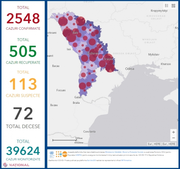 Autoritățile anunță încă două decese provocate de COVID-19: Numărul lucrătorilor medicali infectați cu noul coronavirus a ajuns la 644