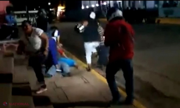 VIDEO // Jurnalist UCIS în direct în timp ce transmitea de la un protest din Nicaragua