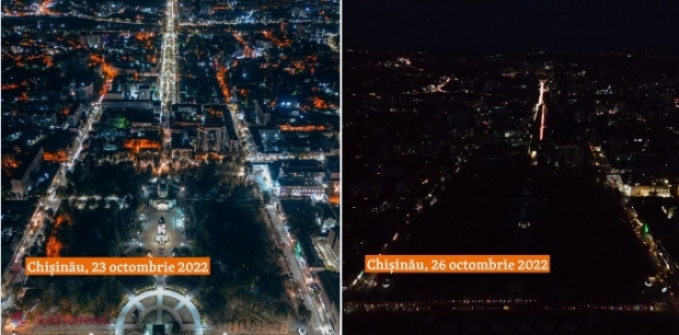 DOC // Măsuri pentru economisirea energiei electrice în Chișinău: Iluminatul public va fi conectat abia la ora 20.00 și va fi deconectat la 6.00 dimineața