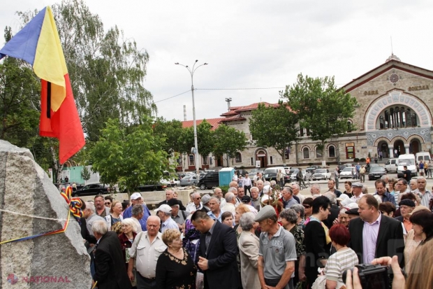Comemorarea victimelor deportărilor s-a lăsat cu huiduieli 