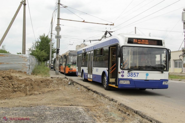 Primăria vrea ca troleibuzele să CIRCULE până în suburbiile Chișinăului