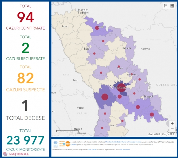 Regiunile din R. Moldova unde au fost înregistrate cele mai MULTE cazuri de COVID-19: Cei mai mulți bolnavi au vârste între 50 și 59 de ani