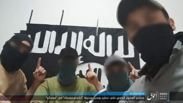 Atac armat la Moscova: SI difuzează imagini din cursul atacului