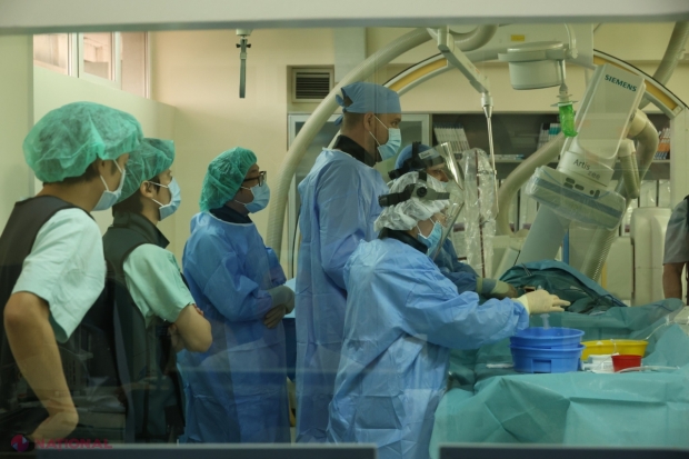 Intervenții chirurgicale complicate desfășurate de medici din Japonia la Chișinău, alături de colegi din R. Moldova. Trei pacienți au obținut șansa la o nouă viață