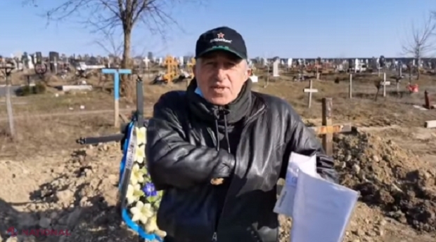 VIDEO // Ce spune Poliția despre cazul INCREDIBIL de la Cahul: Un bărbat a fost „ÎNGROPAT”, deși strigă de la „mormântul” său că e VIU