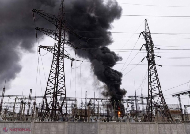 Rușii au bombardat stația din Podolsk, afectând și centrala de la Cuciurgan: ,,În prezent, doar două turbine sunt operaționale, iar capacitatea de producție este limitată