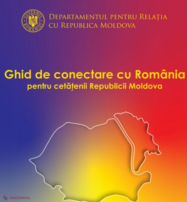 UTIL, DOC // DRRM a lansat un GHID de conectare cu România pentru cetățenii Republicii Moldova: Informații despre obținerea de acte de identitate și de călătorie, dar și despre continuarea studiilor în România