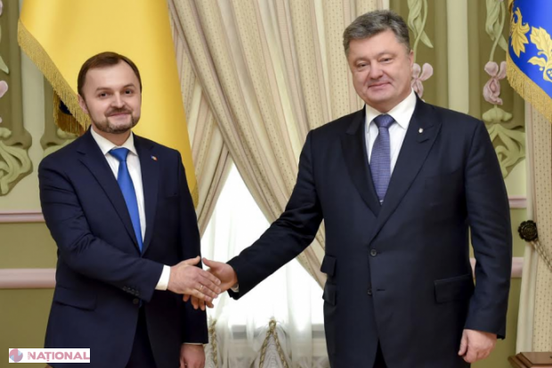 Ambasadorul R. Moldova în Ucraina a fost acreditat de Petro Poroșenko. Transnistria a fost subiectul discuțiilor