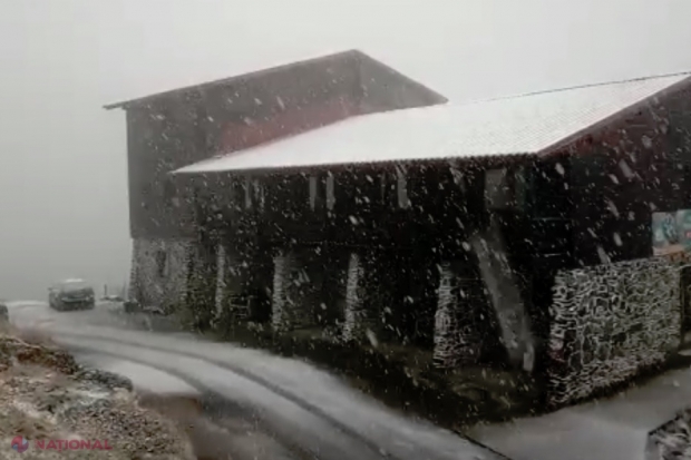 VIDEO // PRIMA NINSOARE din România. Temperaturile au scăzut BRUSC sub zero grade Celsius în septembrie