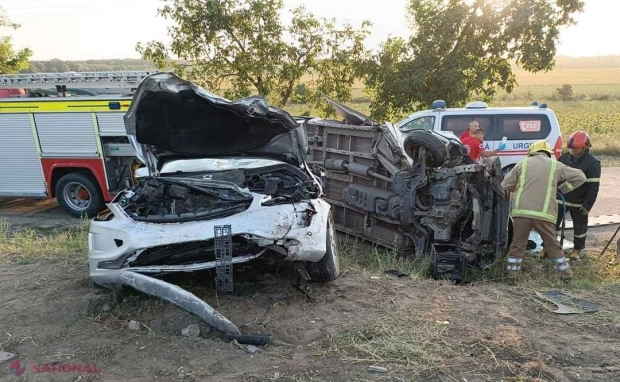 Accident cumplit la Ialoveni: Poliţia îl caută pe şoferul care ar fi provocat dezastrul şi a fugit de la faţa locului