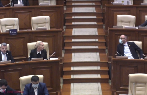 CEARTĂ între deputații Tauber și Litvinenco în Parlament: Deputata Partidului ȘOR pornită să-și aducă bunica în fața legislatorilor. „Niște hoți de miliarde ne țin lecții...”