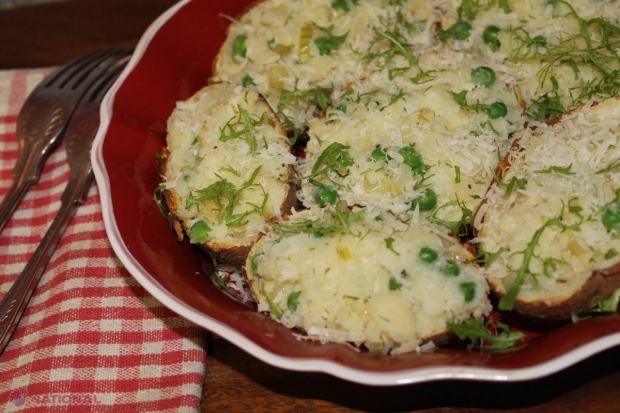 Reţeta Tamarei Șchiopu // Cartofi umpluți