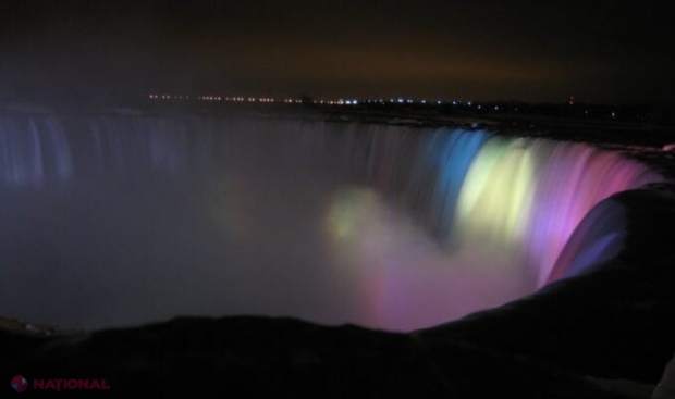 Cascada Niagara va fi iluminată în culorile TRICOLORULUI cu prilejul Zilei INDEPENDENȚEI R. Moldova. Evenimentul va putea fi urmărit LIVE