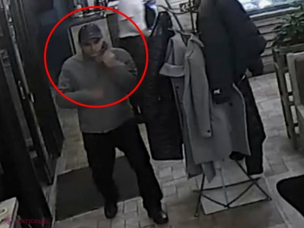 VIDEO // Încă un bărbat căutat de Poliție: Ce-a făcut într-un local din capitală