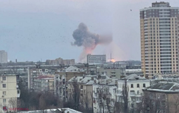 Rușii se întorc la Kiev: Anunţă ca au distrus o fabrică de arme de lângă capitala Ucrainei şi spun că vor intensifica atacurile asupra Kievului