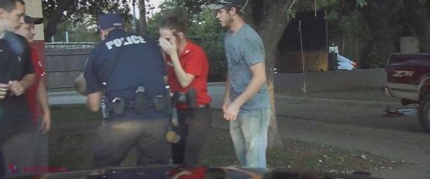 VIDEO // Un filmuleţ cu un poliţist care SALVEAZĂ un băieţel a devenit viral
