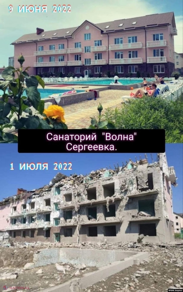 O nouă afirmație HALUCINANTĂ a Kremlinului prin care încearcă să nege că rușii au lovit un bloc de locuințe la Sergheevka, Odesa