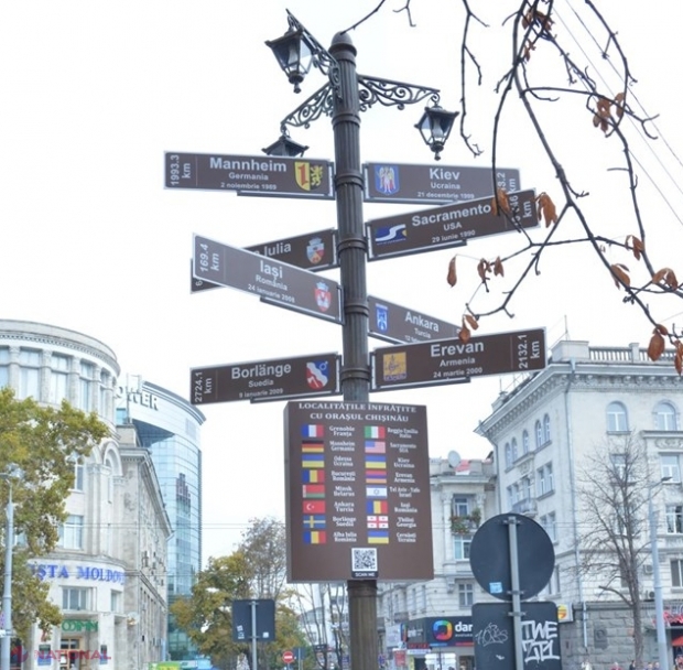 Chișinăul intenționează să semneze acorduri de ÎNFRĂȚIRE cu municipiile Sibiu, Piatra Neamț și Constanța din România: Cadou de la Primăria Cluj pentru capitala R. Moldova